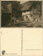 Postcard Nieder Ebersdorf Dolní Habartice Gehöft 1928 - Tsjechië