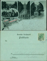 Ansichtskarte Bad Wilhelmshöhe-Kassel Cassel Litho: Mondschein Gruss Aus 1898 - Kassel