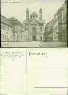 Ansichtskarte Speyer Kaiserdom Mit Hauptstraße 1928 - Speyer