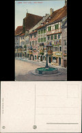 Ansichtskarte Stein Am Rhein Straße - Alte Häuser - Brunnen 1914 - Autres & Non Classés