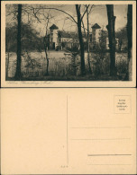 Ansichtskarte Rheinsberg Schloss, Gesamtansicht, Park, Gebäude 1920 - Rheinsberg