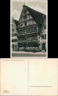 Dinkelsbühl Strassen Partie Am Hotel Deutsches Haus, Fachwerk-Gebäude 1940 - Dinkelsbühl