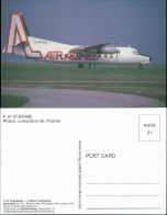 Ansichtskarte  Flugzeuge F 27 Friendship - Fokkers Turboprop (F-BYAB) 1985 - 1946-....: Era Moderna