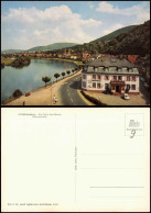 Miltenberg (Main) Panorama-Ansicht, Main-Schleife, VW Käfer Vor Hotel 1965 - Miltenberg A. Main