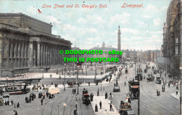 R484425 Liverpool. Lime Street And St. George Hall - Mondo