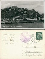 Ansichtskarte Koblenz Festung Ehrenbreitstein Vom Rhein Aus Gesehen 1932 - Koblenz