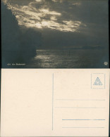 .Vorarlberg Der Bodensee "Abendstimmung" Echtfoto-Postkarte 1925 - Autres & Non Classés