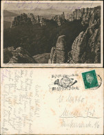 Ansichtskarte Bad Schandau Schrammsteine, Felsen 1929 - Bad Schandau