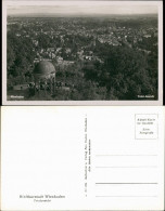 Ansichtskarte Wiesbaden Totalansicht Auf Die Weltkurstadt, Nero-Tempel 1940 - Wiesbaden