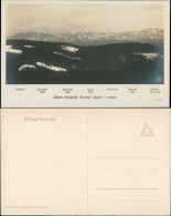 Ansichtskarte  Alpen (Allgemein) Aussicht Glarner Alpen Mit Berg-Namen 1930 - Non Classificati