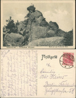 Ansichtskarte Ibbenbüren Dörenther Klippen Blick Auf Das Hockende Weib 1919 - Ibbenbueren