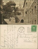 Ansichtskarte Wiesbaden Heidenmauer Mit Römischen Tor 1926 - Wiesbaden