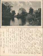 Hanau Partie An Der Wilhelmsbrücke (Kinzig) Leute Am Fluss 1924/1916 - Hanau