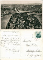 Ansichtskarte St. Goarshausen Luftbild Loreleyfelsen Am Rhein 1934 - Loreley