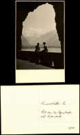 Luzern Lucerna Kinder Am Durchbruch Vierwaldstättersee 1936 Privatfoto Foto - Autres & Non Classés