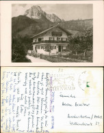 Ansichtskarte Mittenwald Haus Steinrösl - Fotokarte 1962 - Mittenwald