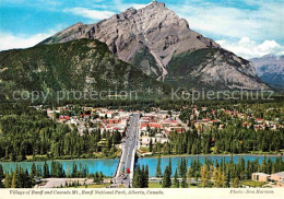 72646133 Banff Canada Village And Cascade Mountain Banff National Park Banff Can - Unclassified