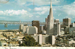 72645244 San_Francisco_California Transamerica Building Bay Bridge - Autres & Non Classés