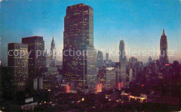 72634015 New_York_City Manhattan RCA Bldg Chrysler Bldg And Empire State Bldg - Other & Unclassified