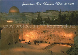 72530602 Jerusalem Yerushalayim The Western Wall At Night  - Israel