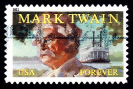 Etats-Unis / United States (Scott No.4545 - Mark Twain) (o) - Gebraucht