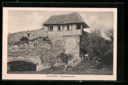 AK Esslingen A. N., Melackhäuschen  - Esslingen