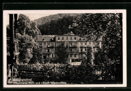 AK Schlangenbad, Hotel Hessischer Hof Und Stadt Wiesbaden  - Wiesbaden