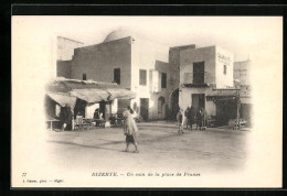 CPA Bizerte, Un Coin De La Place De France  - Tunisie