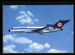 AK Flugzeug Boeing 727 Europa Jet Der Lufthansa über Den Wolken  - 1946-....: Moderne