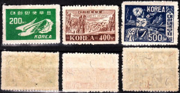 KOREA SOUTH 1949 Definitive: Bird Mountain Admiral, MNH - Korea (Süd-)