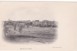 CPA/191.....SFAX...MARCHE DE LA PAILLE - Túnez