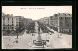 Postal Zaragoza, Paseo De La Independencia  - Zaragoza