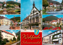 73930450 Wolfach_Schwarzwald Ortsmotive Luftkurort Im Schwarzwald Partie An Der  - Wolfach