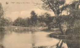 Belgium Cpa Liege L'etang Du Parc D'Avroy - Autres & Non Classés