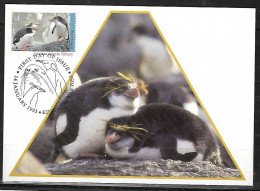 Australian Antarctic Territory - 1993 - Marine Life - Maximum Card - Marine Life