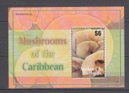 Antigua & Barbuda - 2007 - Plants: Mushrooms Of The Caribean - Yv Bf 642 - Funghi