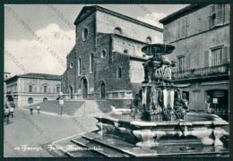 Ravenna Faenza Fontana Foto FG Cartolina KV9268 - Ravenna