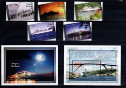 Antigua & Barbuda - 2001 - Ships - Yv 2995/99 + Bf 501/02 - Schiffe