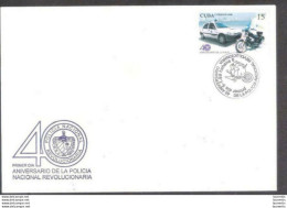 629  Motorcycles - Motos - Police - 1999 - FDC - Cb - 2,75 - Motos