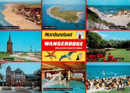 73930171 Wangerooge_Wangeroog_Nordseebad Badestrand Fliegeraufnahme Duenen Westt - Wangerooge