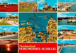 73930144 Schillig_Horumersiel_Nordseebad Tennis Strand Muehle Bootshafen Minigol - Wangerland