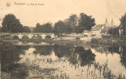 Belgium Cpa Rochefort Le Pont De Pierres - Rochefort