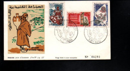 ALGERIE FDC 1968 ARTISANAT DE GRANDE KABYLIE - Argelia (1962-...)