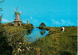 73930084 Greetsiel Zwillingsmuehlen - Krummhörn