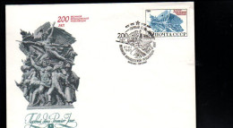 URSS FDC 1989 BICENTENAIRE REVOLUTION FRANCAISE - FDC