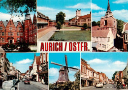 73930054 Aurich_Ostfriesland Altes Schloss Kirche Osterstrasse Altes Stiftsmuehl - Aurich