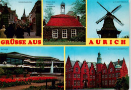 73930053 Aurich_Ostfriesland Fussgaengerzone Pingelhus Alte Stiftsmuehle Rathaus - Aurich