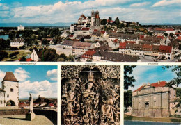 73930017 Breisach_Rhein Panorama Mit St. Stephansmuenster Fresken Denkmal Statue - Breisach