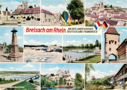 73929972 Breisach_Rhein Marktplatz Neutorplatz Stadtansicht Eckartsberg Kulturwe - Breisach