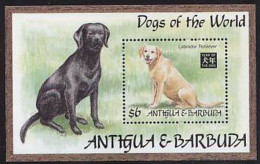 Antigua & Barbuda - 1994 - Dogs Of The World: Labrador Retriever - Yv Bf 287 - Perros